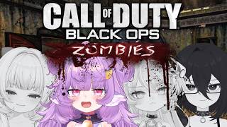 【Call of Duty Black Ops Zombies】4 CUTE GIRLS vs Evil Zombies (EZ)
