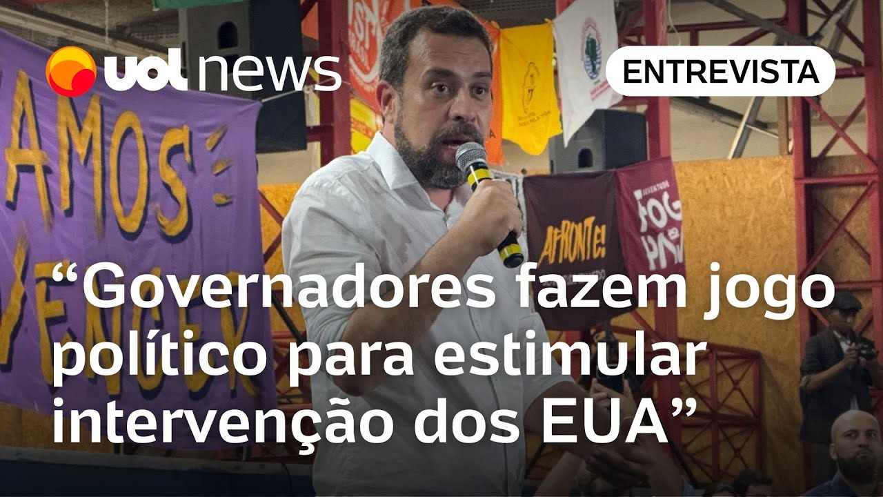 Castro usa operação no RJ para fazer pirotecnia de sangue e disputa política com Lula diz Boulos  TV Online Castro usa operação no RJ para fazer pirotecnia de sangue e disputa política com Lula diz Boulos