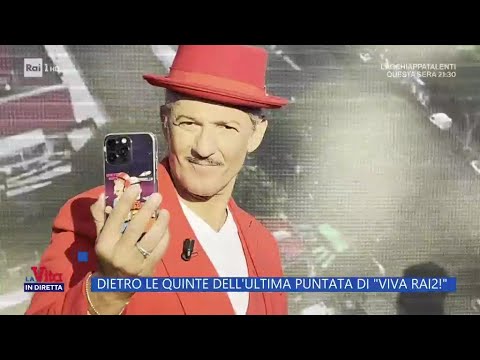 Dietro le quinte dell'ultima puntata di "Viva Rai2!" - La Vita in diretta - 10/05/2024