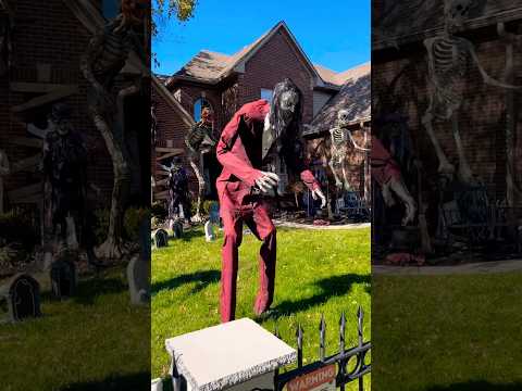 Happy Halloween! Halloween Display I had to share #happyhalloween #halloweendecor   #smokymountains