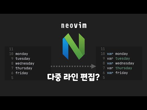 neovim, 다중 라인 편집할 때 매크로 대신 이 방법 한번 써보세요 (Neovim 생산성 향상 팁 #1)