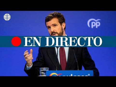 DIRECTO CORONAVIRUS: Pablo Casado comparece tras la rueda de prensa de Sánchez