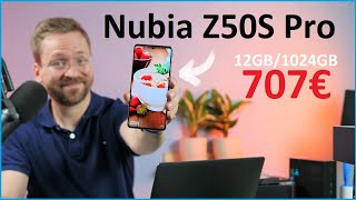 Vido-Test : ZTE Nubia Z50S Pro Review - Viel, Viel Speicher mit dem SD8 Gen2 fr 707? ein Schnapper? Moschuss.de