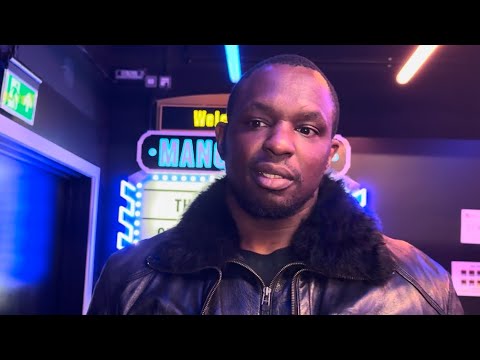 Dillian Whyte EXPLAINS WHAT HE TOLD Derek Chisora MOMENTS BEFORE HIS RINGWALK | JOE JOYCE