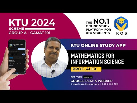 KTU S1 MATHS 2024 SCHEME | GROUP A | MODULE 1 - PART 1 | BTECH | KTU ONLINE STUDY APP | KOS APP