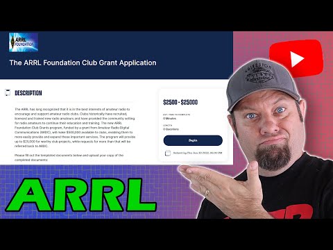 How To Apply for the ARRL Foundation Club Grant - Ham Radio Club Grant