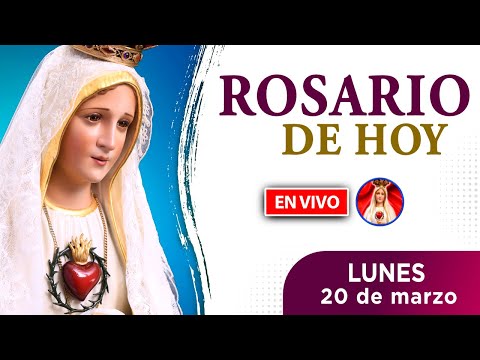ROSARIO de HOY EN VIVO  | lunes 20 de marzo 2023 | Heraldos del Evangelio El Salvador