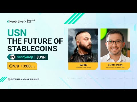 Huobi Live – Airdrop | USN The future of stablecoins