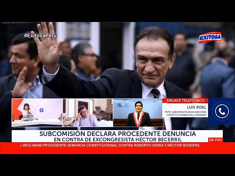 Subcomisión declara procedente denuncia en contra de excongresista Héctor Becerril