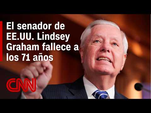 Muere aliado de Trump, el senado Lindsey Graham, tras una enfermedad breve