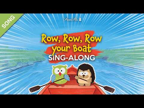 Row, Row, Row Your Boat ⛵ Kids Song for Toddlers and Preschoolers