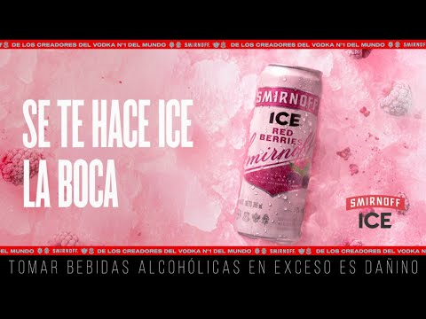 Smirnoff Ice Red Berries llegó para cambiar el mood de tus previos.