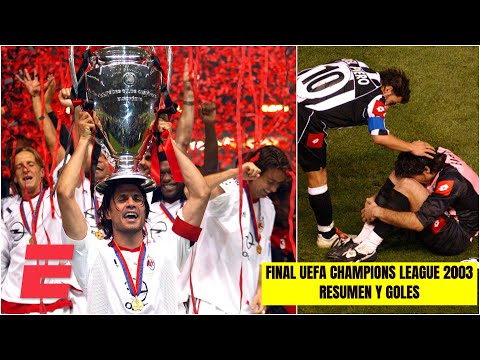 La gloria llegó en penales para el Milan, en la final de 2003 | Lo mejor de la UEFA Champions League