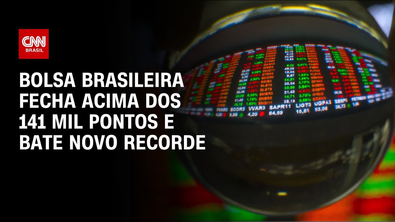 Ibovespa supera 141 mil pontos e bate novo recorde | CNN PRIME TIME