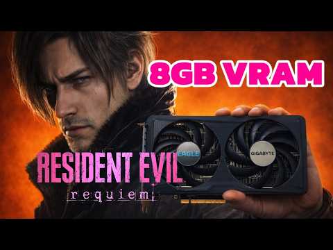 ¿¿8GB de VRAM alcanzan para Resident Evil Requiem?? Pruebas con RTX 5060