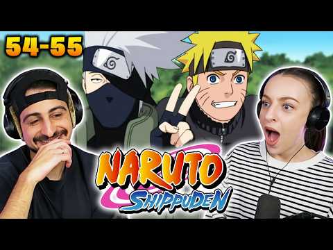 KAKASHI'S GENIUS TRAINING PLAN! *NARUTO SHIPPUDEN* Episodes 54 & 55