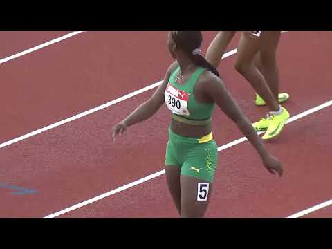 CARIFTA Games 2024 Grenada | Girls 100 Meter Hurdles Under 17 SF 2