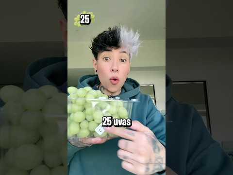 Pasé 24 horas comiendo solo uvas.