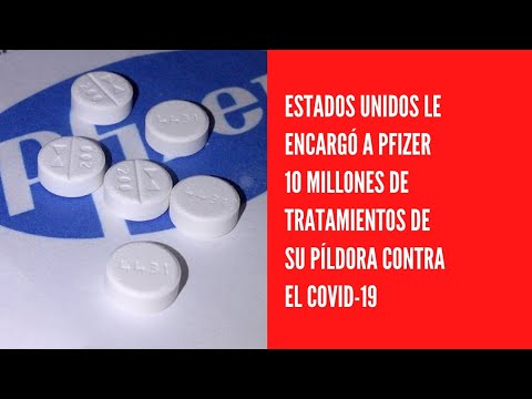 Estados Unidos le encargó a Pfizer 10 millones de tratamientos de su píldora contra el COVID-19
