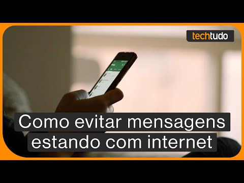 Como não receber mensagem no WhatsApp com a internet ligada?