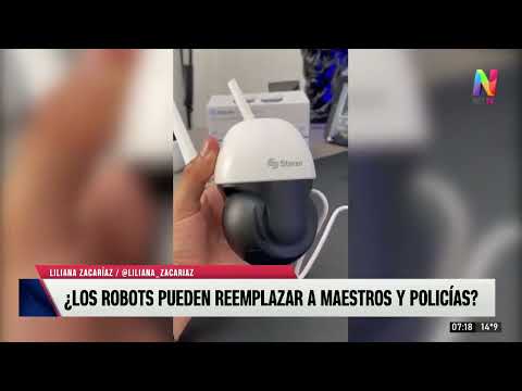 ¿Docentes y policías podrían ser reemplazados por robots?