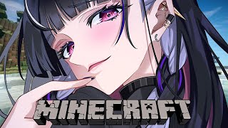 【Minecraft】FIRST SOLO SERVER ほぼ初心者のソロ鯖やってみる #2【NIJISANJI EN￤Meloco Kyo