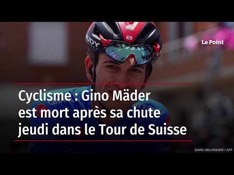 Cyclisme : Gino Mäder est mort après sa chute jeudi dans le Tour de Suisse