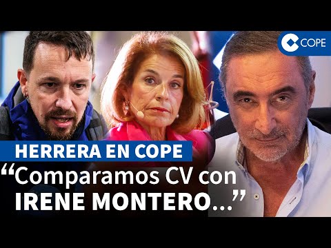 Herrera responde a Pablo Iglesias tras cuestionar la trayectoria de Ana Botella