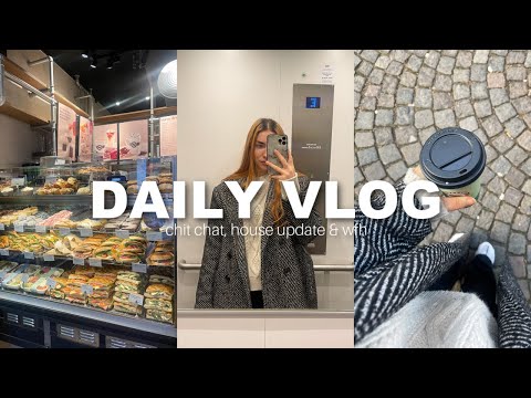 DAY IN MY LIFE VLOG | chit chat, work & new house update