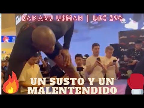 UFC 294; KAMARU USMAN: se le mira con lupa