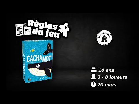 🐋 CACHAMOT 🐋 règle du jeu #bankiiizeditions  #expliquemoica