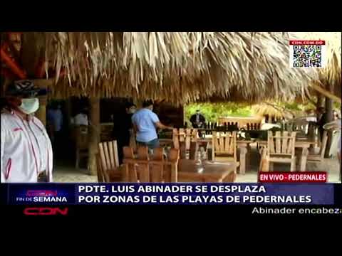 Presidente Abinader almorzará con empresarios en playa de Pedernales