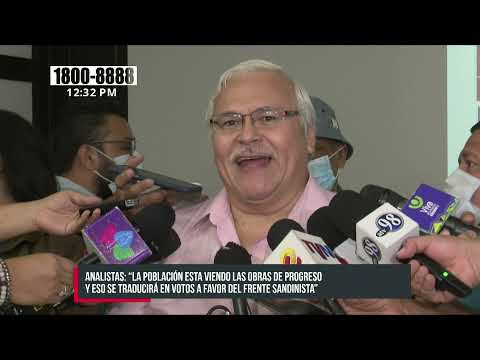 Analistas: El progreso de Nicaragua se traducirá en votos a favor del FSLN