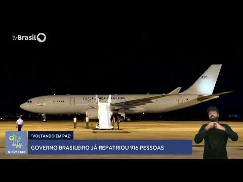 Governo federal já repatriou 916 brasileiros que estavam em Israel