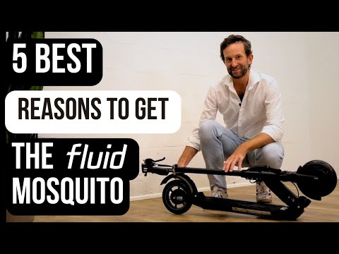 5 Reasons to get the fastest ultra portable scooter - fluid Mosquito