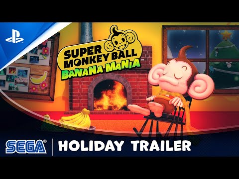 Super Monkey Ball Banana Mania - Holiday Trailer | PS5, PS4
