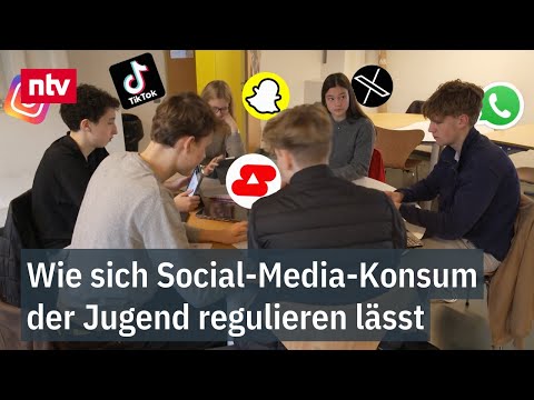 Wie sich Social-Media-Konsum der Jugend regulieren lässt | ntv Service