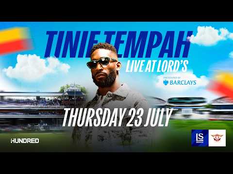 Tinie Tempah performs live at Lord's!