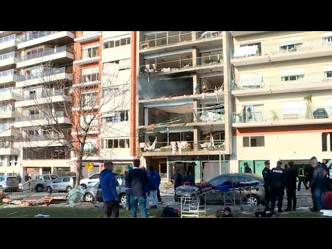 Explosión e incendio en Villa Biarritz
