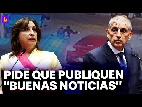 Delincuencia en Perú: Ministro del Interior pide que la prensa publique buenas noticias