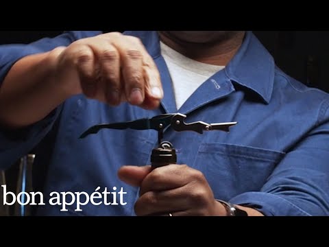 How To Open Wine Like A Pro (Use A Wine Key) | Bon Appétit