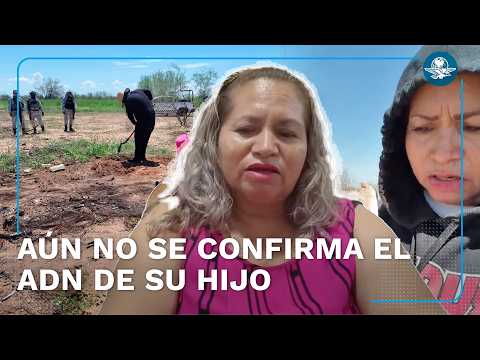 Ceci Flores, madre buscadora, espera resultados de ADN para confirmar identidad de su hijo