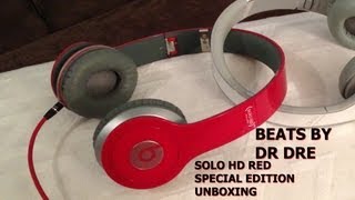 Beats By Dr Dre Solo HD Red Special 