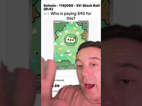 Who is paying $40 for this Pokemon card #pokemoncards #pokemon #greenscreen