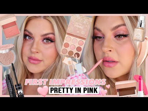 PRETTY IN PINK ???? full face first impressions ? CCGRWM