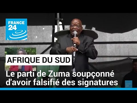 Afrique du Sud : le parti de Zuma soupçonné d'avoir falsifié des signatures, une enquête ouverte