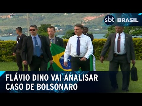 Flávio Dino é escolhido como relator do recurso do Jair Bolsonaro | SBT Brasil (18/03/24)