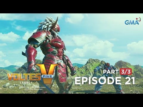 Voltes V Legacy: The Voltes team's first encounter with Gardo! (Full Episode 21 - Part 3/3)