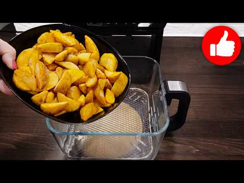 Быстрый и Вкусный рецепт картошки по деревенски в аэрогриле! Покоряет сразу. Кухонная станция Red550