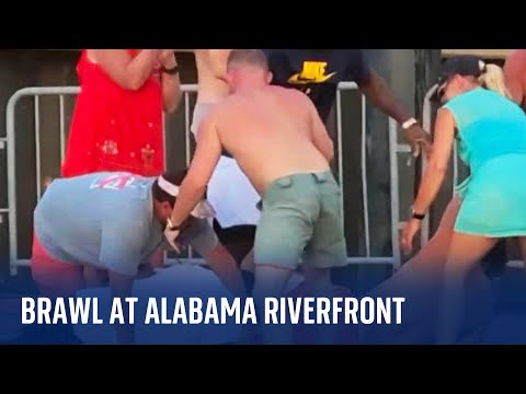 Alabama: Multiple arrest after brawl at Montgomery riverfront